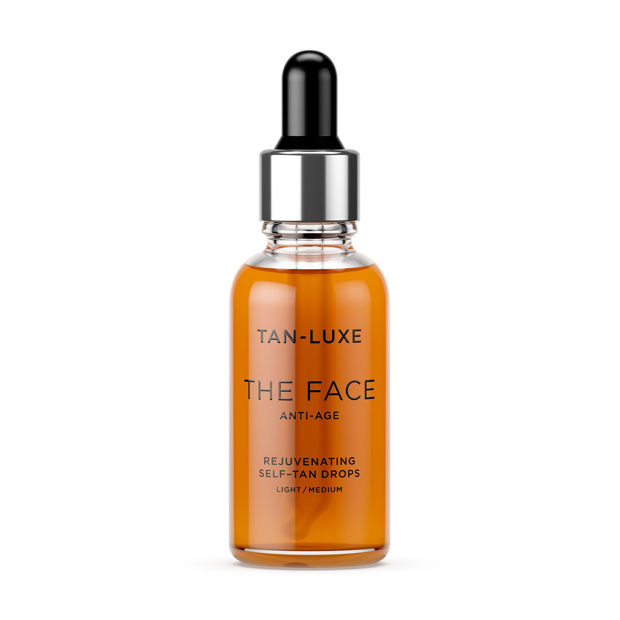 Краплі для автозасмаги обличчя Tan-Luxe The Face Illuminating Self-Tan Drops, Light/Medium, 30 мл